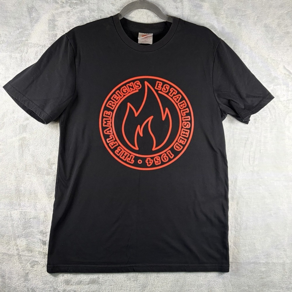Burger King‎ The Flame Reigns Established 1954 Employee Graphic Tee Black Medium